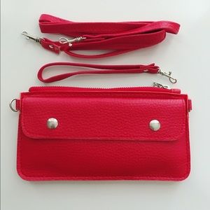 Crossbody +  wrist bag